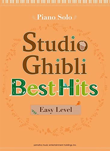 STUDIO GHIBLI BEST HIT 10 EASY PIANO/ENGLISH - NIVEAU FACILE POUR PIANO
